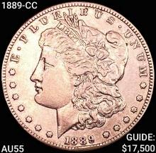 1889-CC Morgan Silver Dollar HIGH GRADE
