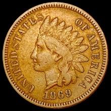 1869 Indian Head Cent NICELY CIRCULATED