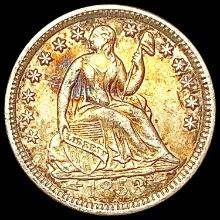 1853-O Seated Liberty Half Dime CLOSELY UNCIRCULAT