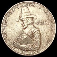 1920 Pilgrim Half Dollar NEARLY UNCIRCULATED