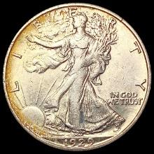 1929-S Walking Liberty Half Dollar CLOSELY UNCIRCU