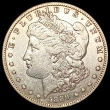 1889-S Morgan Silver Dollar NEARLY UNCIRCULATED