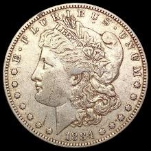 1884-S Morgan Silver Dollar CLOSELY UNCIRCULATED