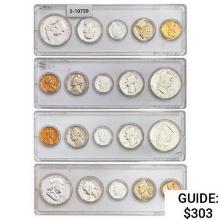 1960-1962 US Proof Mint Sets [20 Coins]