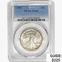 1941 Walking Liberty Half Dollar PCGS MS64