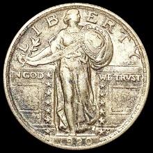 1920 Standing Liberty Quarter NEARLY UNCIRCULATED