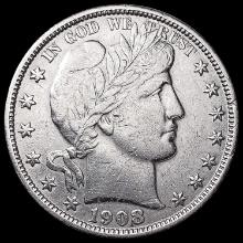 1908-O Barber Half Dollar CLOSELY UNCIRCULATED