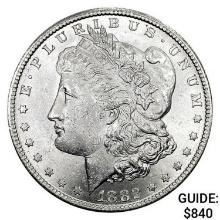 1882-CC Morgan Silver Dollar   UNC