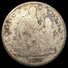 1872 Seated Liberty Half Dollar NICELY CIRCULATED