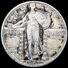 1927-S Standing Liberty Quarter NICELY CIRCULATED