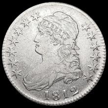 1812 Capped Bust Half Dollar LIGHTLY CIRCULATED