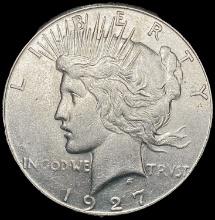 1927-S Silver Peace Dollar CLOSELY UNCIRCULATED