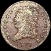 1828 Classic Head Half Cent UNCIRCULATED