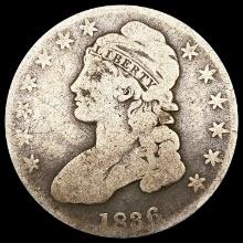 1836 Capped Bust Half Dollar NICELY CIRCULATED