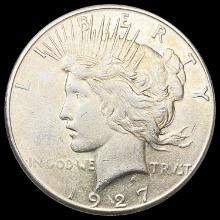 1927-S Silver Peace Dollar CLOSELY UNCIRCULATED