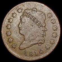 1810 Classic Head Large Cent NEARLY UNCIRCULATED