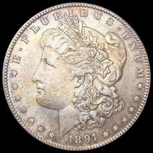 1891-S Morgan Silver Dollar UNCIRCULATED