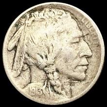 1913-S T2 Buffalo Nickel NICELY CIRCULATED