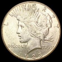 1923-S Silver Peace Dollar CLOSELY UNCIRCULATED