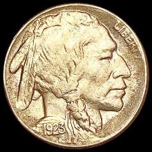 1923-S w/ Rev Planchett Flaw Buffalo Nickel CHOICE