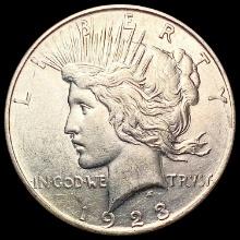 1923-D Silver Peace Dollar CLOSELY UNCIRCULATED