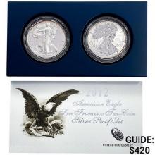 2012 ASE Proof and Rev. Proof [2 Coins]