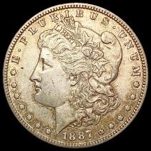 1887-S Morgan Silver Dollar CLOSELY UNCIRCULATED