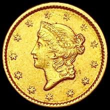 1851 Rare Gold Dollar CLOSELY UNCIRCULATED