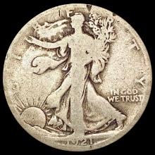 1921-D Walking Liberty Half Dollar NICELY CIRCULAT