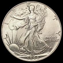 1944 Walking Liberty Half Dollar GEM BU