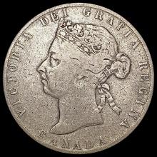 1892 Canada Half Dollar NICELY CIRCULATED