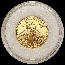 2015 $5 American Gold Eagle 1/10oz SUPERB GEM BU