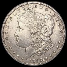 1892-CC Morgan Silver Dollar CLOSELY UNCIRCULATED