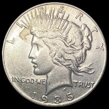 1935 Silver Peace Dollar CLOSELY UNCIRCULATED