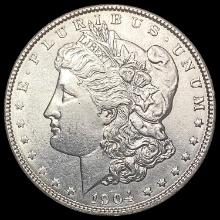 1904 Morgan Silver Dollar CLOSELY UNCIRCULATED