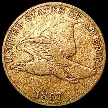 1857 Flying Eagle Cent LIGHTLY CIRCULATED