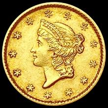 1853 Rare Gold Dollar CLOSELY UNCIRCULATED