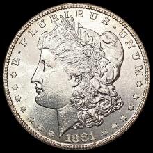 1881-S Morgan Silver Dollar UNCIRCULATED