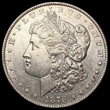 1878 8TF Morgan Silver Dollar CLOSELY UNCIRCULATED