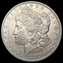 1894-O Morgan Silver Dollar NEARLY UNCIRCULATED