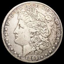 1892-CC Morgan Silver Dollar CLOSELY UNCIRCULATED