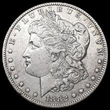 1882-CC Morgan Silver Dollar NEARLY UNCIRCULATED