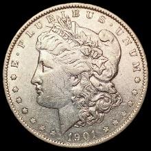 1901 Morgan Silver Dollar CLOSELY UNCIRCULATED