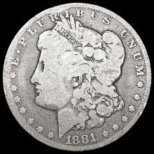 1881-CC Morgan Silver Dollar NICELY CIRCULATED