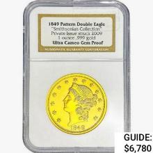 2009 1oz. Gold Smithsonian NGC GemPF UC DBL Edge