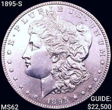 1895-S Morgan Silver Dollar UNCIRCULATED