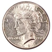 1928 US Silver Peace Dollar-Better Date