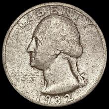 1932-S Washington Silver Quarter LIGHTLY CIRCULATE