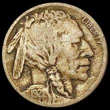 1921-S Buffalo Nickel LIGHTLY CIRCULATED