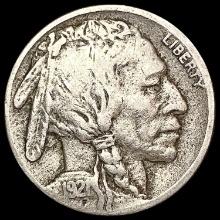 1921-S Buffalo Nickel LIGHTLY CIRCULATED